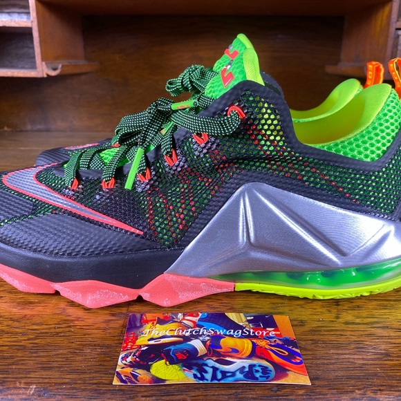 🏀🔥Nike Lebron James 12 Low NWB Mens Sz 9.5 - Picture 4 of 6